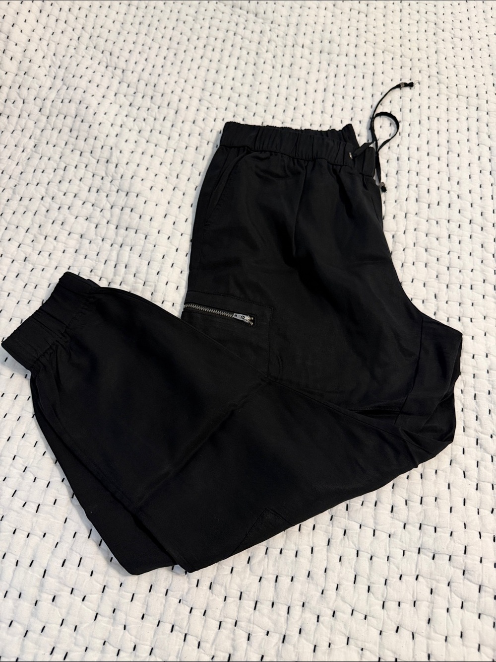 Banana Republic Black Women's Drawstring Jogger Pants
